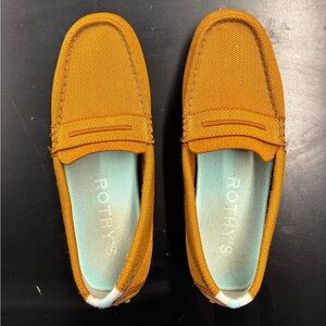 EUC Rothy’s Driver Cognac Sz 8